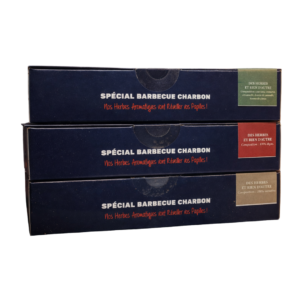 Pods aromatiques pour barbecue au charbon – Boîte de 12
