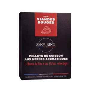 Pellets de cuisson aromatiques – 100 % bois et herbes – Boîte 5 kg