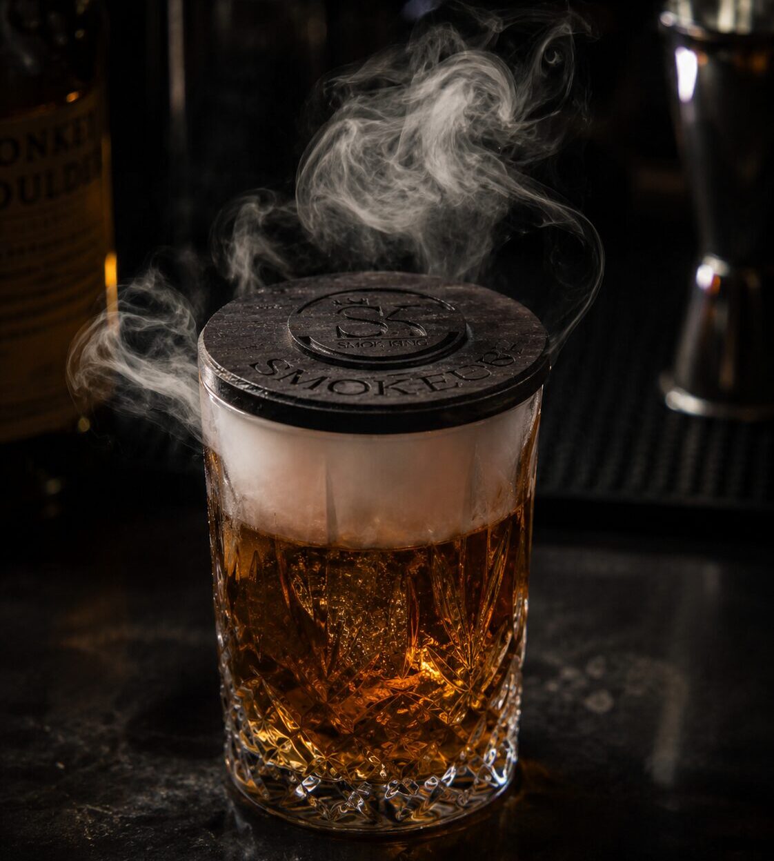 Le fumage de cocktails