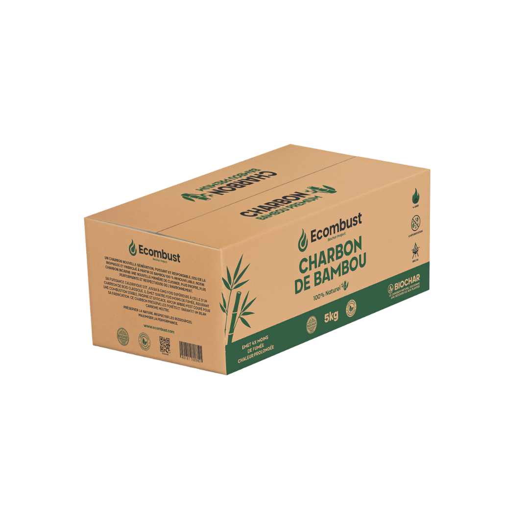 Charbon de bambou - 5kg
